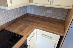 Replacement of worktops