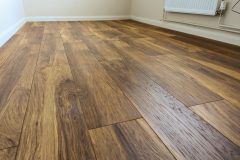 Laminate plank floor installation